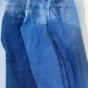 Levi's Kids Blue Straight Leg Jeans